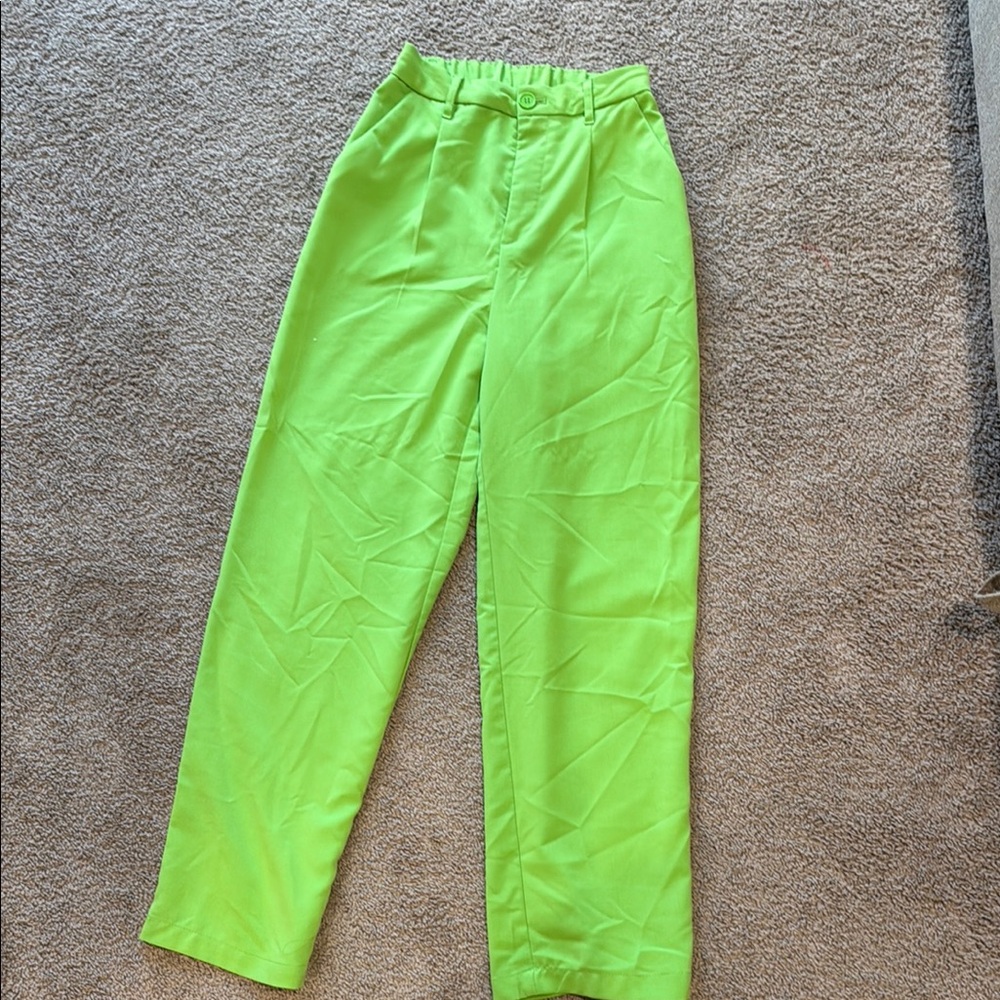 H&M Divided Bright Green Pants